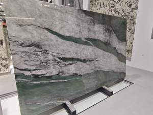 Lastre di Marmo Naturale Brasiliano Verde <span class=keywords><strong>Patagonia</strong></span> 1200x2400x18mm - Product Image 1