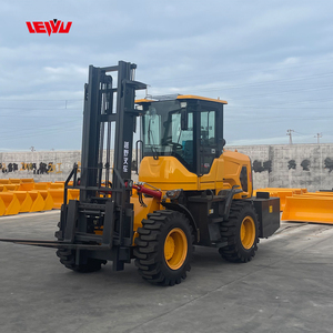 משלוח חינם מלגזה שטח 4 טון 4x4 מלגזה שטח מחוספס רב תכליתית מלגזה שטח מחוספס לשטח קשה - Product Image 2