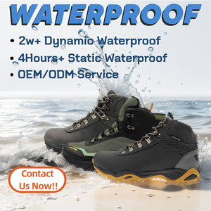 Custom Trekking Hiking Shoes Outdoor <strong>Waterproof</strong> Winter High Top Hunting Mountain Climbing Sneakers Boots for Men <strong>Trainers</strong> - Product Image 2
