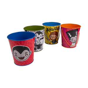 Çocuklar için Sıcak Satış Sevimli Karikatür Taşınabilir Cadılar Bayramı Şeker Kovası - Product Image 5