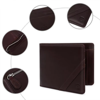 Dompet kulit pendek Pria, harga pabrik klasik gaya sederhana dompet pola Vintage tahan air tempat kartu kanvas lapisan portabel