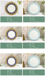 <span class=keywords><strong>Vajilla</strong></span> de Melamina para el Hogar y la Cocina con Juego de Platos de Melamina - Product Image 5