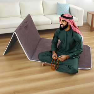 Transfrontaliera in poliestere antiscivolo con Pile piatte <span class=keywords><strong>da</strong></span> soggiorno tappetino di flanella ispessito <span class=keywords><strong>per</strong></span> la preghiera - Product Image 4