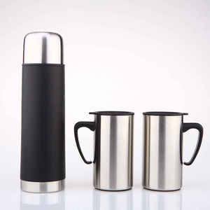 Business Gift Stainless Steel Double-Walled Vacuum Insulated Cup Set 6-12 Hours Thermal Insulation Straight Body Factory Direct - Product Image 1