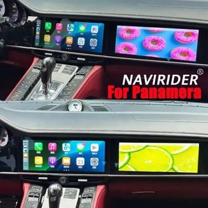 สำหรับ Porsche Panamera 970 ปี 2010-2016 เครื่องเล่นมัลติมีเดียหน้าจอสัมผัสคู่ระบบ Android พร้อมวิทยุติดรถยนต์ Carplay ระบบนำทาง GPS 4G - Product Image 1