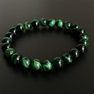 Đầy Màu Sắc Tự Nhiên Hổ Mắt Vòng Hạt Vòng Đeo Tay Thời Trang Chữa Bệnh Năng Lượng Tinh Thể Màu Xanh Hổ Mắt Đỏ Hổ Mắt Vòng Đeo Tay Bán Buôn - Product Image 5