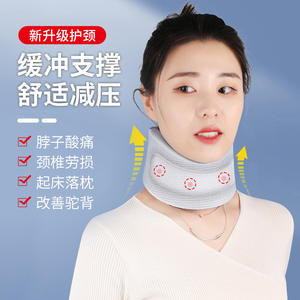 GK-25 ที่พยุงคอแบบ 3 มิติ ระบายอากาศได้ดี ช่วยพยุงกระดูกสันหลังส่วนคอ เพื่อสุขภาพที่ดีขึ้น นวดผ่อนคลาย และป้องกันการบาดเจ็บจากการเล่นกีฬา - Product Image 3