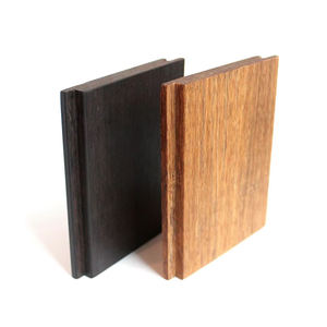 Revêtement mural extérieur en bambou hautement carbonisé, <span class=keywords><strong>panneau</strong></span> de tissage en bambou Eo - Product Image 1