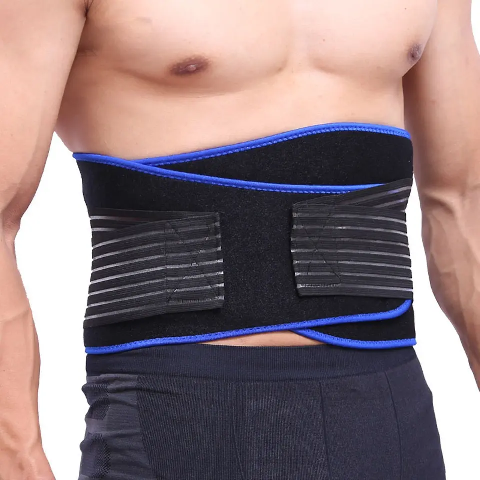 blue waist belt