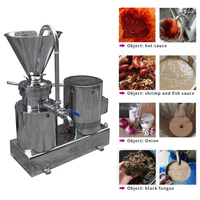 Broyeur Colloïdal Vertical Chenda en Acier Inoxydable 304 de Qualité Alimentaire pour le Traitement du Maïs, du Sésame, du Soja, des Noix, des Fruits et du Lait 750W