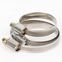 Colliers de serrage industriels pivotants en acier inoxydable de type allemand de haute qualité pour pompes à eau - Tailles en pouces/métriques