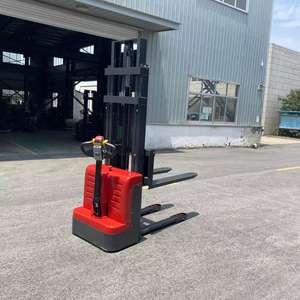 JG all'ingrosso 2 ton 1.5 ton 3m impilatori elettrici di sollevamento Pallet Stacker a piedi tipo elettrico impilatore carrello elevatore montacargas - Product Image 6