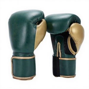 ถุงมือ MMA แบบมืออาชีพ สีทอง ทำจาก PU ระบายความชื้นได้ดี ปิดแบบตีนตุ๊กแก บุฟองน้ำตามหลักสรีรศาสตร์ เหมาะสำหรับฝึกซ้อมมวยไทย - Product Image 3