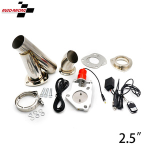 Système d'échappement en acier inoxydable 3 pouces avec valve télécommandée et kit de modification du son réglable pour mise à niveau et rétrofit - Product Image 4