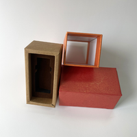 Boîte en papier kraft personnalisée recyclable, boîte à tiroir blanche, style boîte à bijoux, emballage pour cadeau