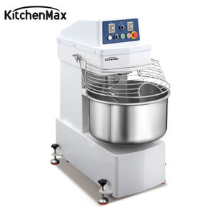 Mélangeur planétaire/en spirale de cuisine commerciale de KitchenMax avec des tailles de réservoir de 260L/100KG pour la cuisson, la fabrication de pâte, le mélange de farine - Product Image 1