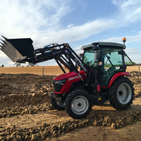 Tracteur 50 CV, disponible avec moteur Euro V conforme à la norme européenne COC et FEL. Promotion du fabricant