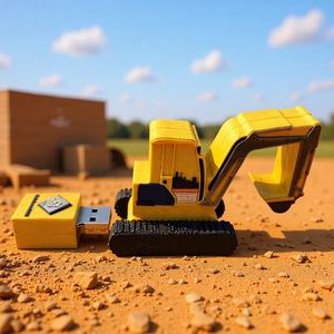 Memoria USB con Forma Novedosa, Venta al por Mayor, Memoria USB con Forma de Grúa, Memoria USB Especial, Venta Directa de Fábrica, Grúa para Automóviles - Product Image 2