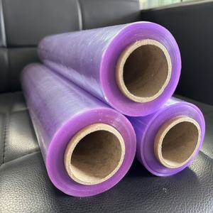 Haute durabilité 0.07mm épaisseur PVC violet clair <span class=keywords><strong>Film</strong></span> rouge brillant avec une bonne transparence pour les couvertures de livres - Product Image 4