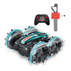 Coche de Acrobacias con Control Remoto RC a <span class=keywords><strong>Precio</strong></span> de Fábrica, Coche de Juguete con Brazo Oscilante de Cuatro Ruedas para Niños, Terrestre y Acuático, Coche de Juguete con Radio Control - Product Image 6