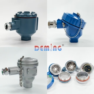 -50 ~ 450 ℃ ATEX Certificado IP66 Acero inoxidable PT1000 Sensor <span class=keywords><strong>RTD</strong></span> de resistencia de platino para la industria petroquímica - Product Image 2