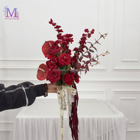 Bouquet de fleurs artificielles MILE Factory pour mariage, activités festives, bouquet de roses, bouquets de mariée