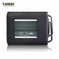 Fabricant populaire bombe sous-marin audio 10 pouces ampli haute puissance voiture audio actif 10 basse woofer haut-parleur