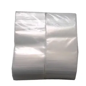 कस्टम पुनर्क्लोज़ेपर बैग पारदर्शी रूप से उत्पाद पैकेजिंग के लिए स्पष्ट ज़िप प्लास्टिक बैग