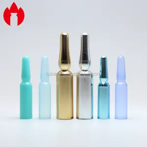 Empty Ampoule Disposable 1.5ml Supplements Cosmetic Essence Liquid Empty Packaging Medical Small Serum Bottle Plastic Ampoules Industrial Use