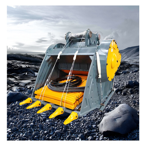 Broyeur à pierres pour excavatrice, accessoires de <span class=keywords><strong>godet</strong></span> de broyeur pour excavatrice de 20 tonnes - Product Image 4