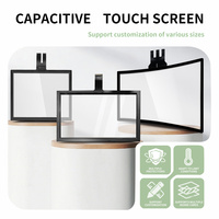 YCLTOUCH Nouvel écran tactile capacitif haute précision de 55 pouces à 10 points, interface USB, rapport d'aspect 16:9, utilisation professionnelle Android/Linux