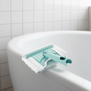 Essuie-glace pour carrelage et baignoire Leifheit Flexipad avec tampon en microfibre pour un nettoyage efficace - Product Image 3