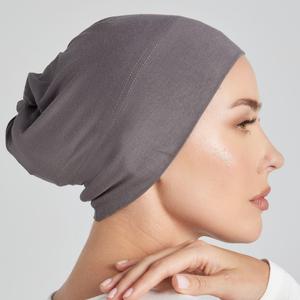 Bonnet intérieur uni populaire pour hijab musulman, personnalisable, confortable, extensible, respirant et léger - Product Image 2