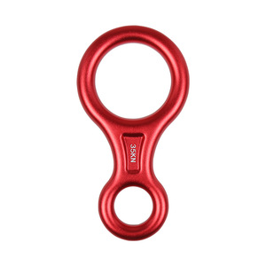 Equipo de Escalada en Roca y Rapel para Exteriores, Descenso en Altura, Descensor en Forma de Ocho, Aleación de Aluminio, Protección de Descenso - Product Image 4