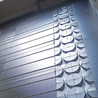 Module de chauffage au sol universel, système de chauffage au sol à sec, XPS avec plaque en aluminium, panneaux de chauffage au sol de haute qualité