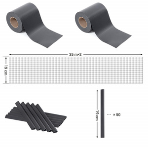 Más popular 450gsm 19cm * 35m jardín Pantalla de privacidad vinilo PVC valla tira con 20 Clips - Product Image 5