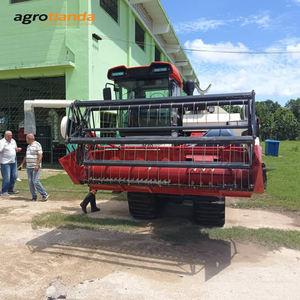 120hp 4LZ-8.0 Riz Blé <span class=keywords><strong>Moissonneuse</strong></span>-<span class=keywords><strong>batteuse</strong></span> avec cabine pour la récolte du maïs avec composants de base Moteur Boîte de vitesses Roulement d'engrenage - Product Image 3