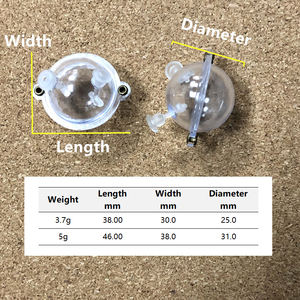 MISTER JIGGING flotteurs de pêche en gros accessoires de pêche boule <span class=keywords><strong>d</strong></span>'<span class=keywords><strong>eau</strong></span> durable <span class=keywords><strong>flotteur</strong></span> à bulles de pêche - Product Image 4