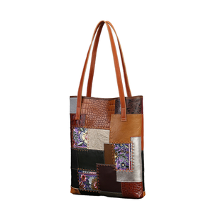 Bolso de Mano Casual de Alta Calidad para Mujer, Elegante, de Cuero Genuino, Ligero, Resistente al Agua, con Forro de Poliéster y Cierres - Product Image 1