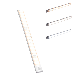 Lámpara de gabinete de luz nocturna LED inteligente moderna, Sensor de movimiento, 40cm/30cm/20cm, recargable por USB inalámbrico para el armario del dormitorio del hogar - Product Image 4