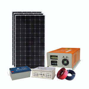 Mejor Precio por Vatios de Paneles Solares de 1KW 2KW/ Precio de Paneles Solares en Pakistán 3kw/ Unidades de Aire Acondicionado Solares con Precio para Sistemas de Energía Solar Doméstica - Product Image 1