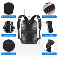Mochila Personalizada con Logotipo para Hombre, Resistente al Agua, Moderna, para Viajes de Negocios, para Laptop de 15 Pulgadas, Ligera, para Viajes de Ocio