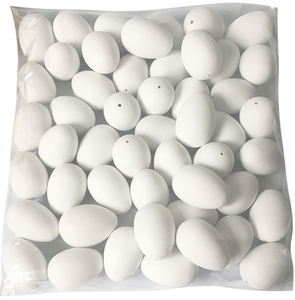 <span class=keywords><strong>El</strong></span> Mejor Regalo: Huevos de Pascua Blancos Grandes de Material PS para Pintar y Decorar - Product Image 1