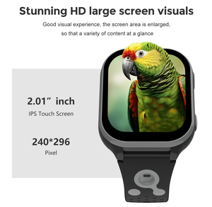 Yuniq 2025 Hotslae Reloj para niños FOTA 2,01 "Pantalla HD 4G Reloj de aventura al aire libre para niños IP67 Cámara ancha Anti Lost LT52 Reloj inteligente - Product Image 5