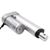Actionneur linéaire micro-électrique 12V 24V 1000N 220lbs à moteur CC pour tracker solaire, porte, fenêtre, mobilier