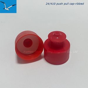 24 410 nhựa đẩy kéo đen pha chế nắp chai mũ & đóng cửa cho chai chất lỏng bóp chai sử dụng gân vít <span class=keywords><strong>cap</strong></span> - Product Image 2