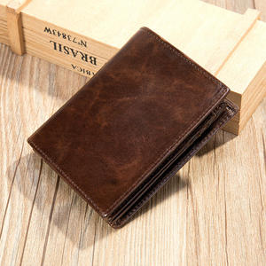 กระเป๋าสตางค์หนังแท้ Andong รุ่นใหม่ RFID สำหรับผู้ชาย หนังวัวแท้ กระเป๋าคลัทช์ธุรกิจ กระเป๋าใส่กุญแจ  ใส่บัตรได้หลากหลาย - Product Image 1