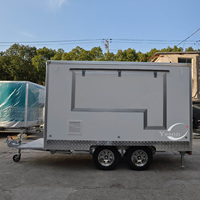 Camions de nourriture, food truck, camion de crème glacée, tacos, hamburgers, pizzas, café, remorque mobile, camion de restauration rapide avec cuisine complète