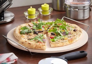 Piedra para Pizza y Bandeja para Hornear de Cordierita - Marca Shengye, Ecológica, Color Personalizable, Grosor de 7.5-20 mm, Precio de Fábrica <span class=keywords><strong>Berserk</strong></span> - Product Image 2