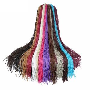 Vente en gros <span class=keywords><strong>Micro</strong></span> <span class=keywords><strong>Zizi</strong></span> synthétique Tresses au crochet Extensions de cheveux fins bouclés droits pour le tressage - Product Image 3